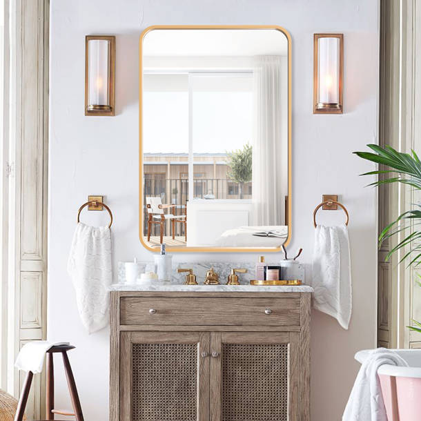 Ebern Designs Cedeno 35.37'' Single Bathroom Vanity with Authentic